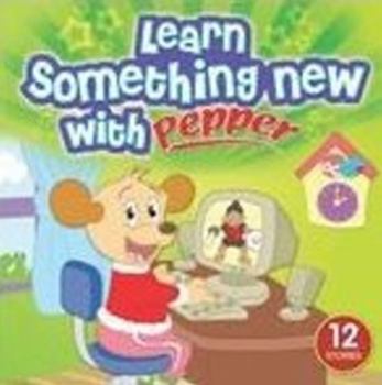 Hardcover Learn Something New with Pepper Book