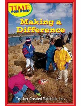Paperback Making a Difference Level 8 (Early Readers from Time for Kids) Book