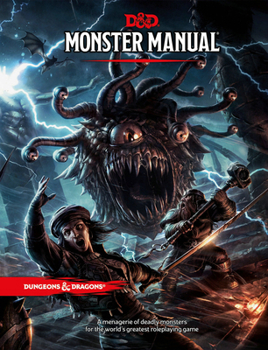 Hardcover Dungeons & Dragons Monster Manual (Core Rulebook, D&d Roleplaying Game) Book