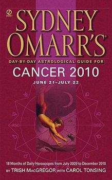 Mass Market Paperback Sydney Omarr's Day-By-Day Astrological Guide for Cancer: June 21-July 22 Book