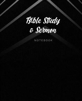 Paperback Bible Study and Sermon Notebook: Chevron Cover Book