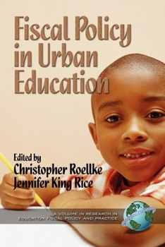 Hardcover Fiscal Policy in Urban Education (Hc) Book