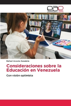 Paperback Consideraciones sobre la Educación en Venezuela [Spanish] Book