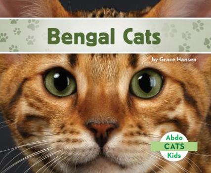 Library Binding Bengal Cats Book