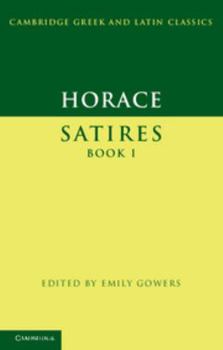 Paperback Horace: Satires Book I Book