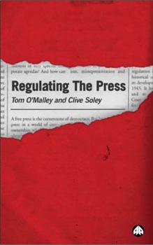 Paperback Regulating the Press Book