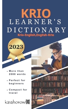 Paperback Krio Learner's Dictionary Book