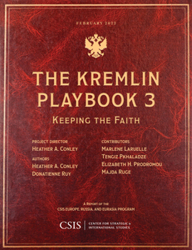 Paperback The Kremlin Playbook 3: Keeping the Faith Book