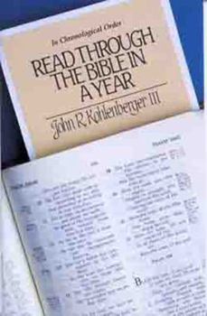Paperback Read Through the Bible in a Year: In Chronological Order Book