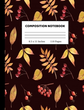 Paperback Composition Notebook: Pretty Wide Ruled Paper Notebook Journal - Wide Blank Lined Workbook for Teens Kids Students Girls for Home School Col Book