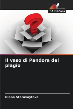 Paperback Il vaso di Pandora del plagio [Italian] Book