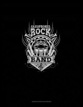 Saxophones Rock The Band: Genkouyoushi Notebook