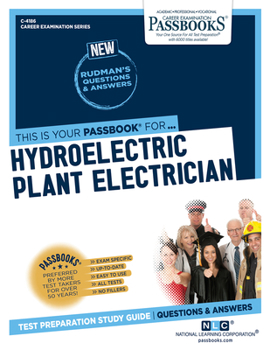 Paperback Hydroelectric Plant Electrician (C-4186): Passbooks Study Guidevolume 4186 Book