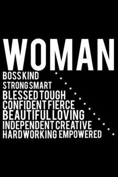 Paperback Woman Boss Kind Strong Smart: Feminist Journal Girl Power Notebook, Female Empowerment Journal Gifts, Female Power Feminism Feminist Notebook Journa Book