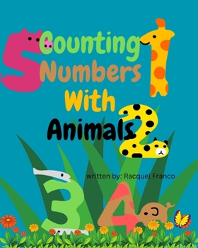 Paperback Counting Numbers With Animals Book
