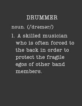 Drummer: Gifts For Drummers - 2020 Weekly Planner: A 52-Week Calendar (Definition, Humor)