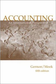 Paperback Accounting: An International Perspective Book