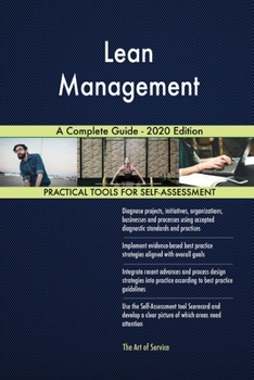 Paperback Lean Management A Complete Guide - 2020 Edition Book