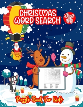 Christmas Word Search Puzzle Book For Kids: Amusing Active Gift or Present for Holiday Season. Keep Busy & Happy Your Kids with this Book