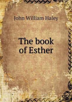 Paperback The book of Esther Book
