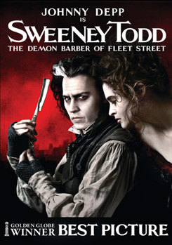 DVD Sweeney Todd: The Demon Barber of Fleet Street Book