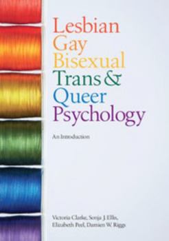 Paperback Lesbian, Gay, Bisexual, Trans and Queer Psychology Book
