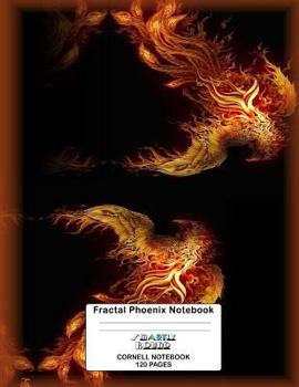 Cornell Notes Notebook: 8. 5 X11 120 Page Cornell Composition Book : Fractal Cover Design