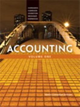 Paperback Accounting, Volume 1, Ninth Canadian Edition (9th Edition) Book