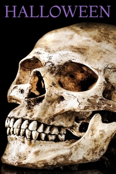 HALLOWEEN , SKULL NOTEBOOK , MEMORY BOOK TO WRITE OR DRAW  , 6X9 , 100 BEAUTIFUL PAGES , NOTES , JOURNAL , MEMORY BOOK: school notes , notebook , journal