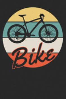 Notebook: MTB Mountainbike Dot Grid 6x9 120 Pages