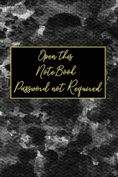 Open this Notebook Password not required: Essential Dotted Grid Matrix Bullet Journal Organize Track Plan Ideas Notebook All in One Good Quality Book BONUS Pen Test Page