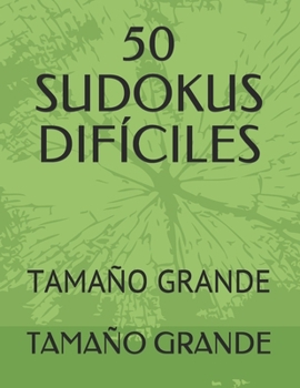 Paperback 50 Sudokus Difíciles: Tamaño Grande [Spanish] Book