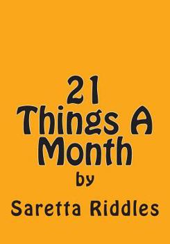 Paperback 21 Things A Month Book