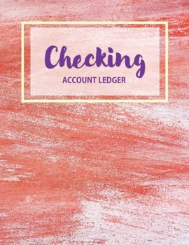 Checking Account Ledger Simple Debit Credit Book: General journal sheet | Accounting books journal and ledger | Bookkeeping ledger | Ledger account | Daily accounting ledger | Cash book