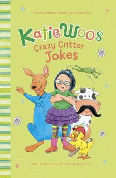 Hardcover Katie Woo's Crazy Critter Jokes Book
