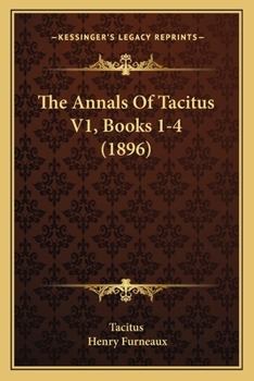 Cornelli Taciti Annalium, Book 1-4 (1889)