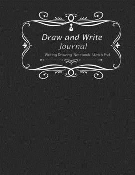 Paperback Draw and Write Journal: Writing Drawing Notebook kids - elementary-aged children, Blank Top Half of Page for Illustrations and Lined Bottom Ha Book
