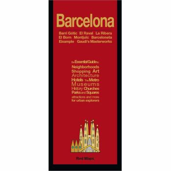 Map Barcelona Map and City Guide Book