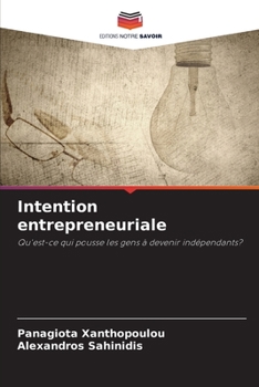 Paperback Intention entrepreneuriale [French] Book