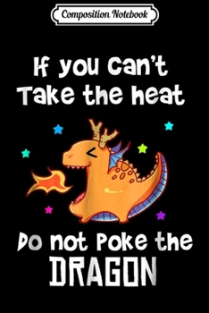 Composition Notebook: Role Playing Dungeons Gif Don't Poke The Dragon  Journal/Notebook Blank Lined Ruled 6x9 100 Pages