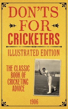 Hardcover Don'ts for Cricketers Book