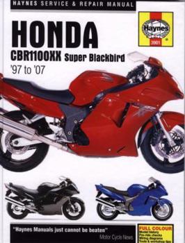 Hardcover Haynes Honda CBR1100XX Super Blackbird Service and Repair Manual Book