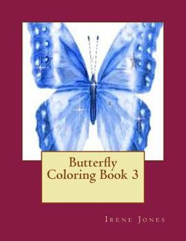 Paperback Butterfly Coloring Book 3 Book