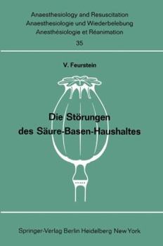 Paperback Die Störungen Des Säure-Basen-Haushaltes [German] Book