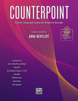 Paperback Counterpoint: Partner Songs and Canons for Singers of Any Age, Book & Online Audio/PDF Book