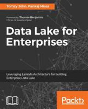 Paperback Data Lake for Enterprises Book