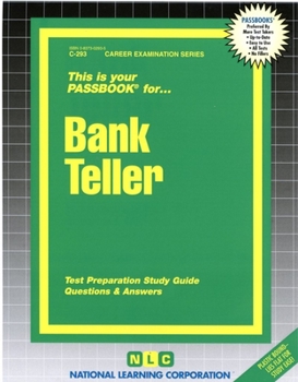 Paperback Bank Teller: Test Preparation Study Guide, Questions & Answers Book