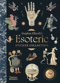 Hardcover Esoterica: Stephen Ellcock's Sticker Collection Book