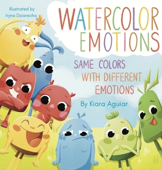 Hardcover Watercolor Emotions Book