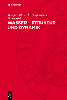 Hardcover Wasser - Struktur Und Dynamik [German] Book